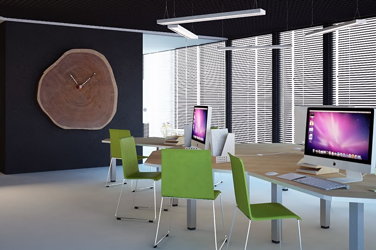 Стильный интерьер в офисе